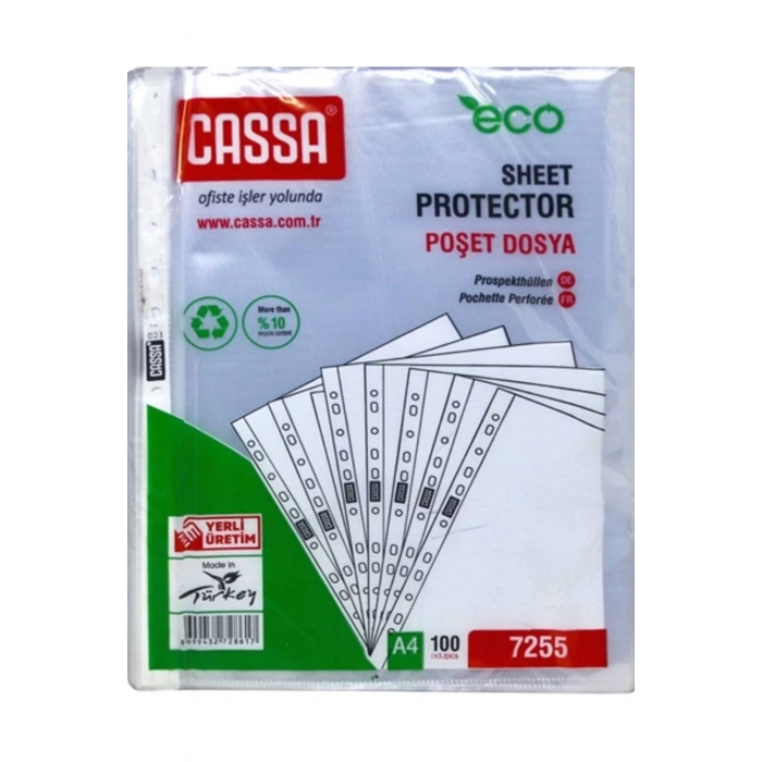 Poşet Dosya 100 Adet Şok Şok Şok