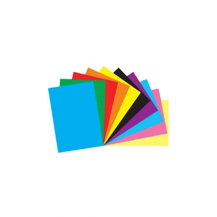 Renkli Fon Kartonu 10lu