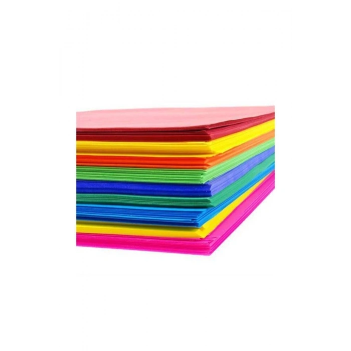 Renkli Fotokopi Kağıdı 10 Renk 100 Lü A4
