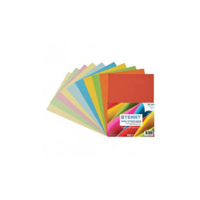 Renkli Fotokopi Kağıdı 100lü A4 80gr