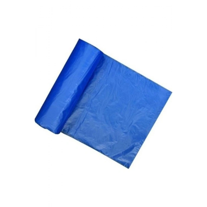 Rulo Çöp Poşeti Mavi Orta Boy 55x60 Cm 1000 Adet(1KOLİ)