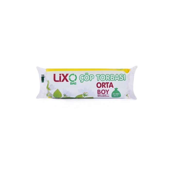 Rulo Çöp Poşeti Orta 55x60 1 Paket (1x20)