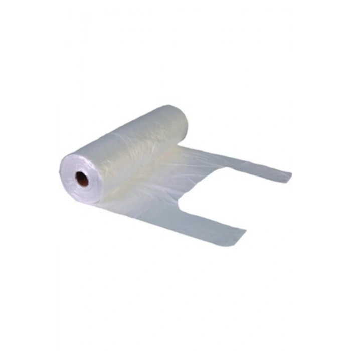 Rulo Hışır Atlet Poşet Orta Boy 200 Adet Şeffaf Bkr**85