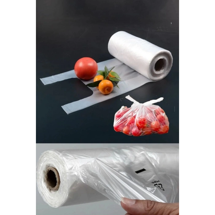 Rulo Hışır Atlet Poşet Orta Boy Tek Kullanımlık