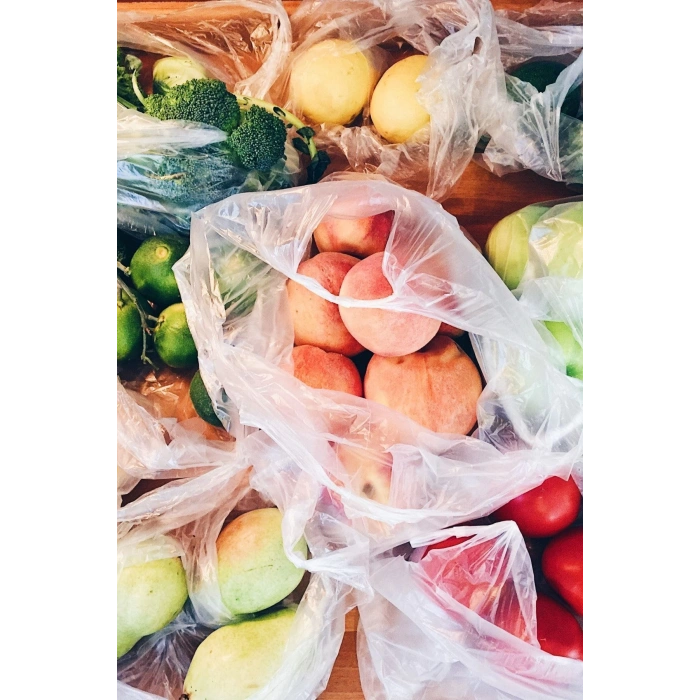 Rulo Hışır Market Poşet Orta Boy 1 Rulo - Manav Poşeti