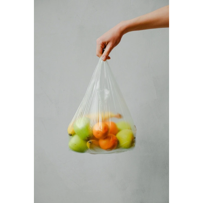 Rulo Hışır Market Poşet Orta Boy 1 Rulo - Manav Poşeti