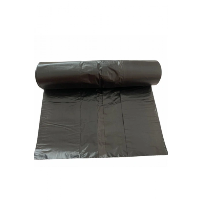 Sağlam Xxl Boy Siyah Çöp Poşeti Bina Temizliği Ofis Çöpleri Için Uygun 80*110 Bir Rulo 10 Adet