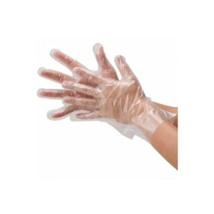 Şeffaf Eldiven 100 Adet Poşet Eldiven