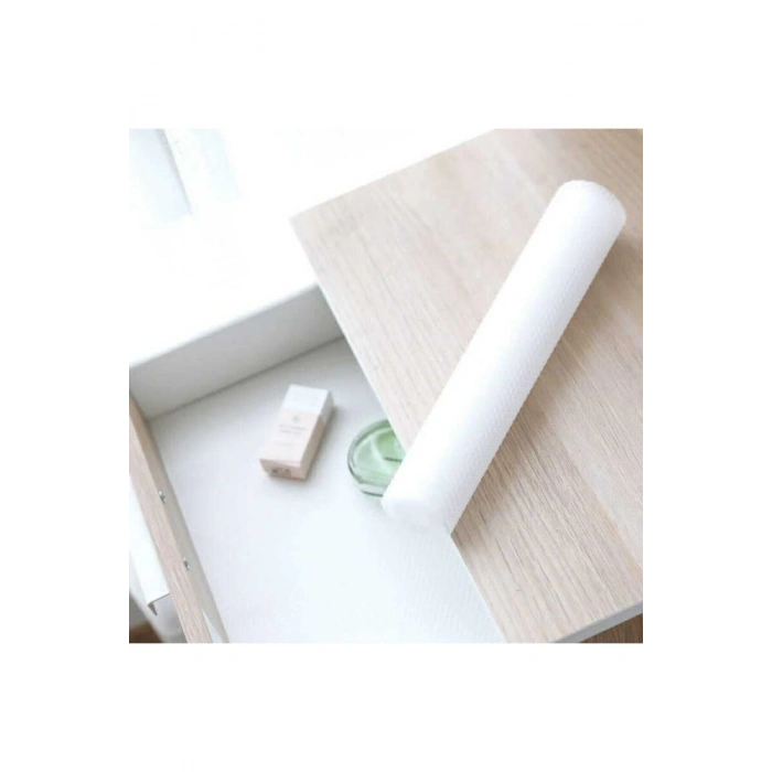 Şeffaf Kaydırmaz Raf Dolap Ve Çekmece Örtüsü 45 cm X 20 Metre