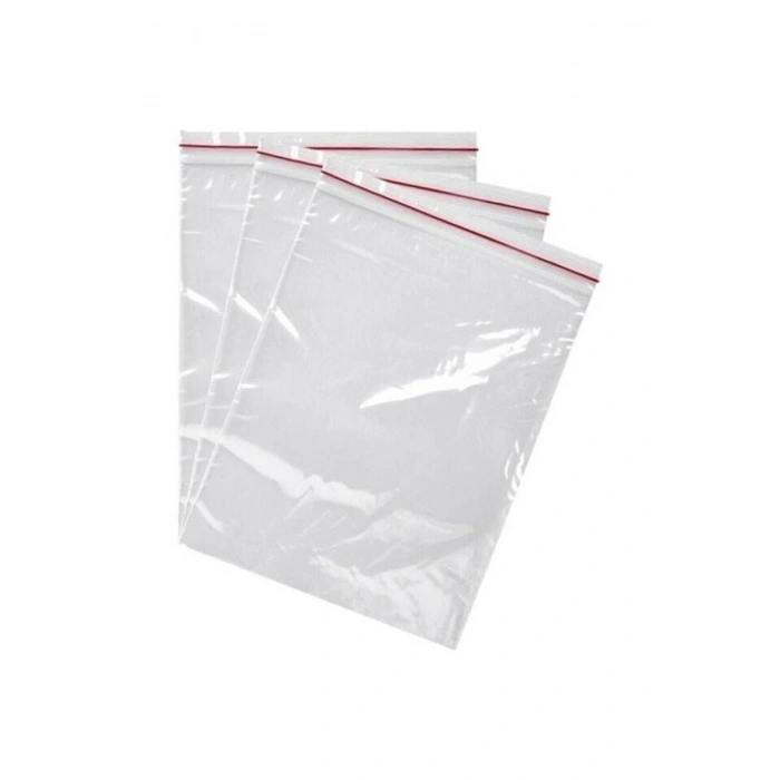 Şeffaf Kilitli Poşet 100 Adet 9*11