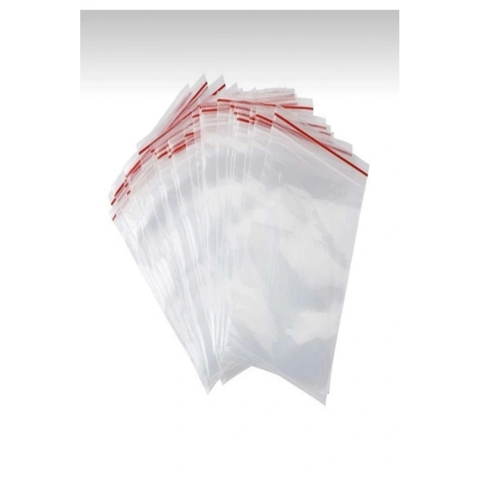 Şeffaf Kilitli Poşet 100 Adet 9*11