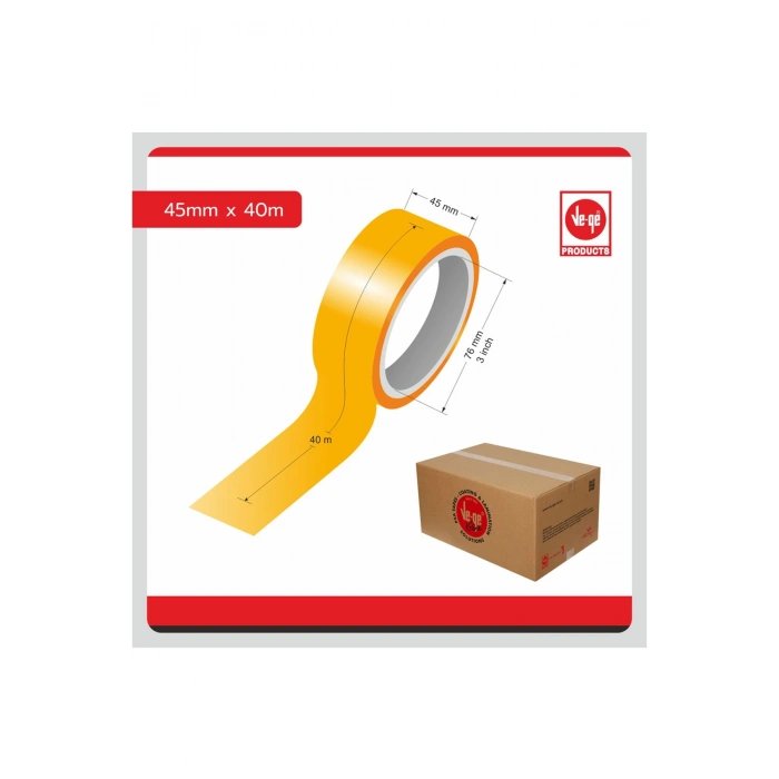 Şeffaf Koli Bant 45x40