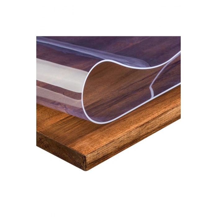 Şeffaf Masa Örtüsü Pvc Şeffaf Kalın Masa Örtüsü 1.4mm Masa Koruyucu