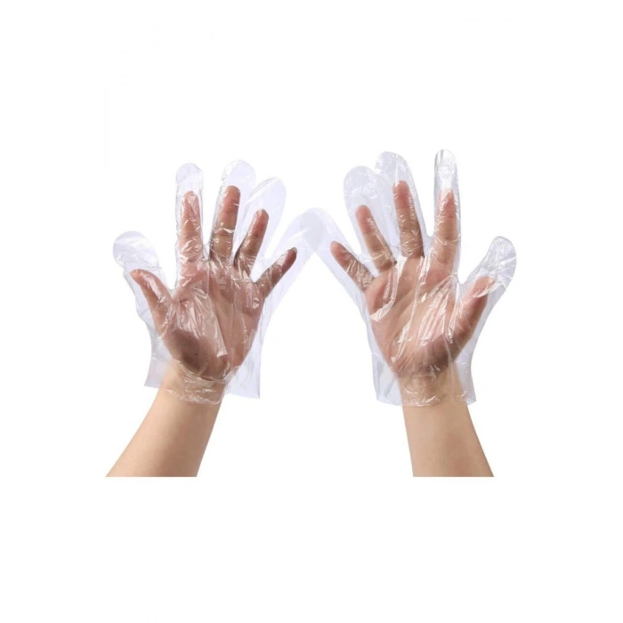Şeffaf Poşet Eldiven 100 Lü Paket