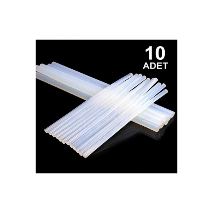 Silicon Mum Ince Sıcak Silikon Tabanca Mumu Çubukları 10 Adet Ince 10adt-incesc410728b0405aa