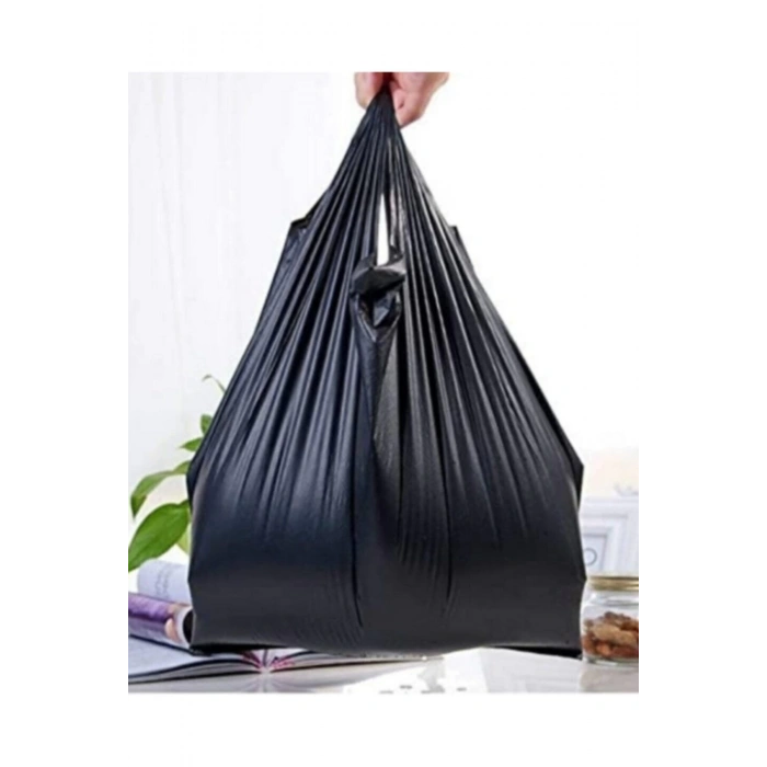 Siyah Atlet Poşet 1kg Büyük