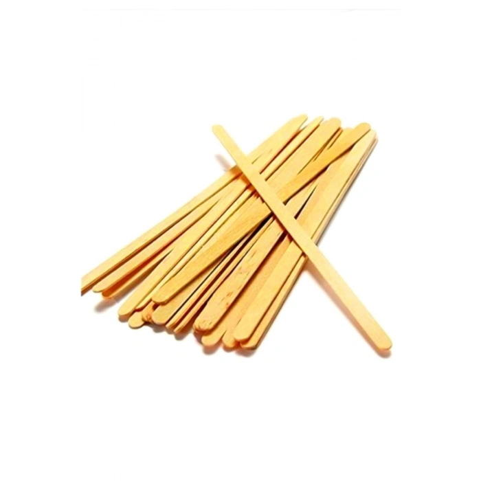 Tahta Çay Kahve Karıştırıcı 50 Adet