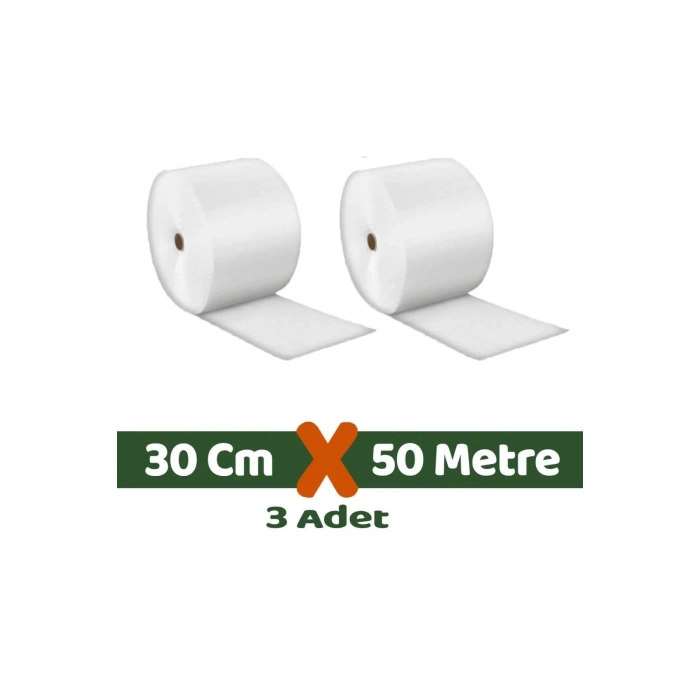 Balonlu Naylon 50 Mt X 30 Cm Özel 3’lü Patpat Pıtpıt 1.Kalite