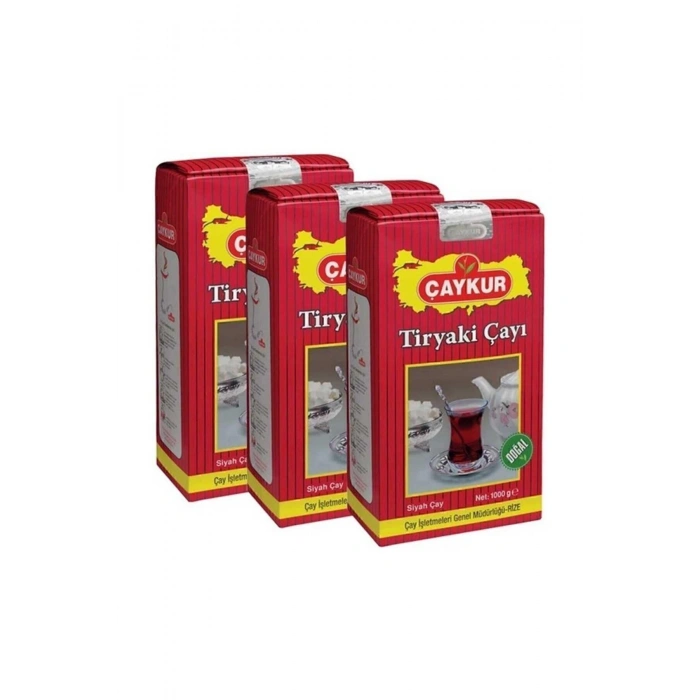Tiryaki Çay 1000 gr X 3 Adet