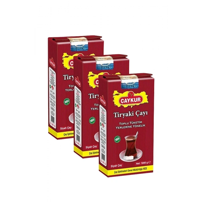 Tiryaki Çay 1000 gr X 3 Adet