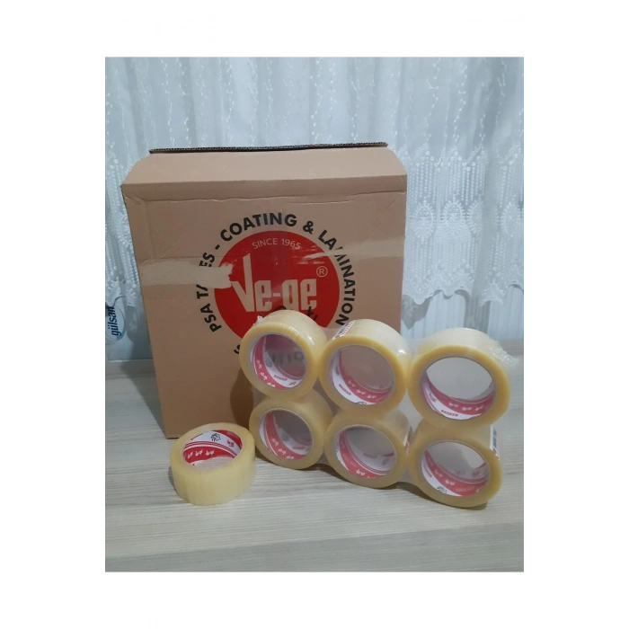 Ve-ge Koli Bandı 45x100 Şeffaf (ASLAN) 48 Li Ve-ge