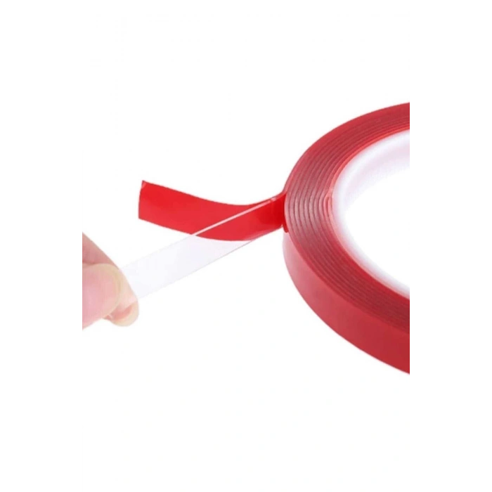 Vhb Akrilik Şeffaf Çift Taraflı Silikon Bant 18 Mm X 2 Metre