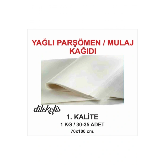 Yağlı Mulaj / Parşömen Kağıdı 1 Kg 32 Adet 70*100 Cm