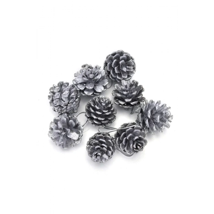 Yılbaşı Çam Ağacı Süsü Kozalak 6lı