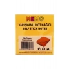 ( 76*76 Mm) Yapışkanlı Not Kağıdı - Fosforlu Turuncu