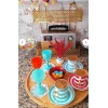100’lü 9 Cm Dantel Kağıt Çay Bardağı Altlığı Sunum Altlığı Bardak Servis Kağıdı