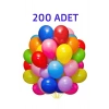 200 Adet Renkli Balon Karışık Renk Parti Doğum Günü Kutlama Özel Günler