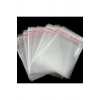 30 Cm X 45 Cm Şeffaf Bantlı Yapışkanlı Jelatin Poşet 25 Adet Opp
