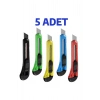 5 Adet Maket Bıçağı Büyük Boy Falçata