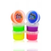 Event 6 Renk Neon Fosforlu Hazır Slime - Hazır Slaym Oyunu 6x170gr Toplam 1020gr