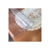 Şeffaf Kalın 1,6mm PVC Masa Örtüsü Kaymaz Koruyucu