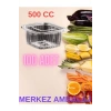 Plastik Sızdırmaz Kap 500 gr Cc Kullan At Tek Kullanımlık Plastik Kapaklı Kase 100 Adet