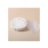 100 Adet Kağıt Dantel Bardak Altlığı Çay Bardağı Altı Sunum Kağıdı I 9 Cm/