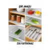 Kaydırmaz Şeffaf Raf Örtüsü 45x300 cm | Kalın PVC Dolap İçi Çekmece Koruyucu Eva Mat