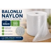 Balonlu Naylon Patpat 40 cm x 100 Metre Kargo Paketleme Ambalajı