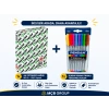Copierbond A4 Fotokopi Kağıdı 80 gr 500 Yaprak + Pensan Triball 8 Renk Tükenmez Kalem Avantajlı Ofis Okul Seti