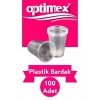 Plastik Büyük Bardak 100 Adet