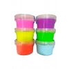 Slime Oyun Jeli Yuvarlak Kutu Slime Eğitici Oyun Seti 6lı Set 170 Gr