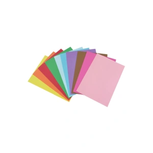 10 Renk Fon Kartonu 10lu - 48x68cm