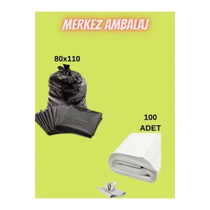 100 Adet 40X60 Tabak Bardak Eşya ambalaj + 4 ADET 80X110 KALIN TAŞINMA POŞETİ