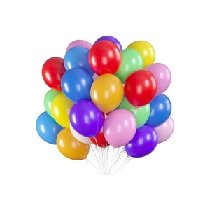 100 Adet Karışık Renkli Balon 9a Parti Organizasyon Balonu