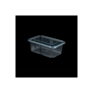 1000 Cc Düz Kapaklı Sızdırmaz Kap 100 Adet