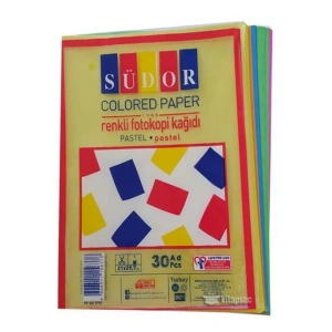 30 Lu Renkli Fotokopi Kağıdı