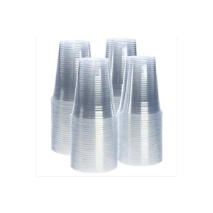 3000 Adet Pet Bardak Otomat Bardağı 180 Cc 1 Koli (30x100) 4 Lü Mikrofobir Bez  )