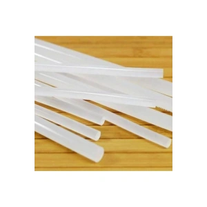 5 Adet Kalın Silikon Sıcak Mum Silikon Çubuk Tabanca Mumu Silikon Tabancası Mumu 1.Kalite Tutuculuk