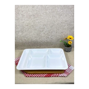 5 Gözlü Tabldot Polikarbon Servis Tabağı